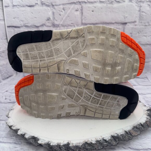 Nike Air Max 1 LX Just Do It Womens Size 9 Orange Sneakers Shoes 917691-800 - Picture 10 of 10